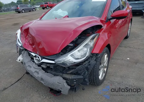 2014 Hyundai Elantra Se z USA, uszkodzony, nr VIN KMHDH4AE1EU146737